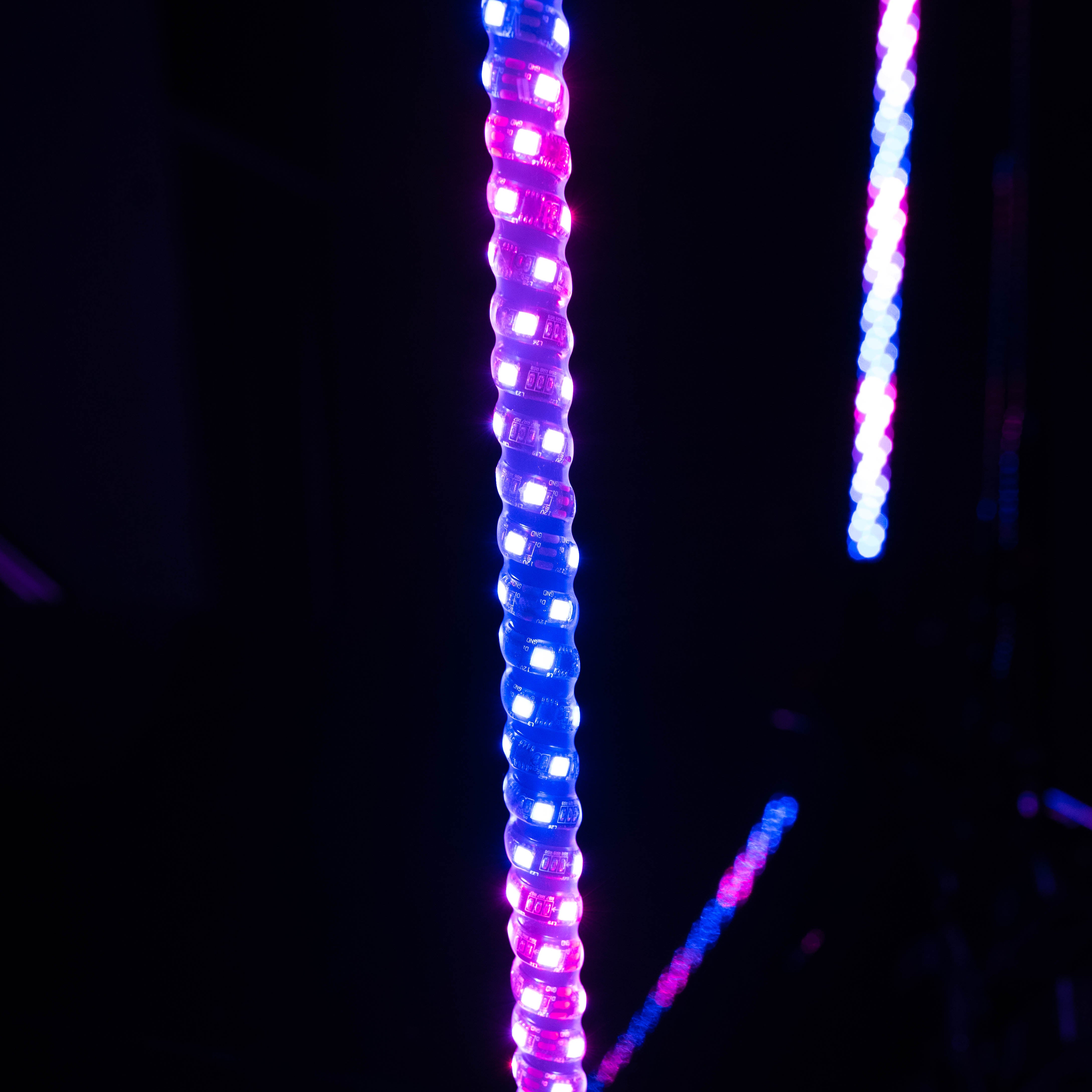 6FT Twin Pack LED Spiral Whips